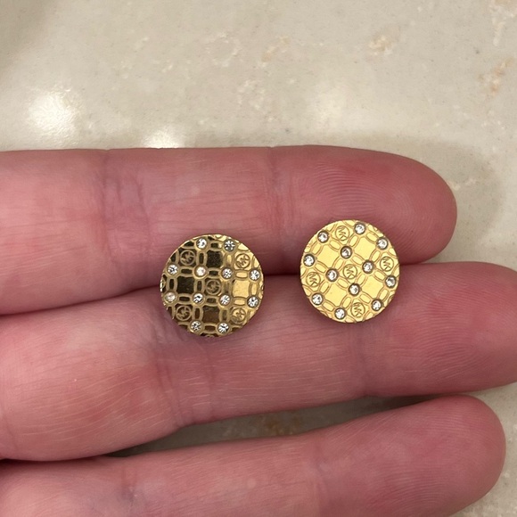 Michael Kors Rose Gold Stud Earrings - Picture 4 of 6